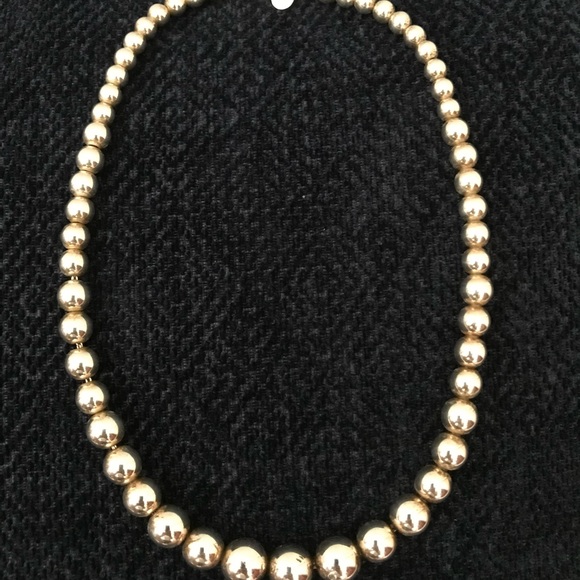 Tiffany & Co. Graduated Bead Ball Sterling Silver Necklace - Picture 3 of 5